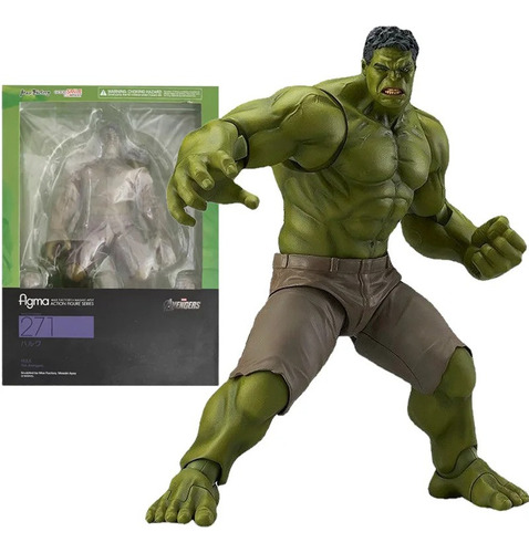 Figma 271 Marvel The Avengers Hulk Figura Juguete Regalo