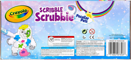 Crayola Scribble Scrubbie Pecs Pets, Pet Care Toy, Incluye M