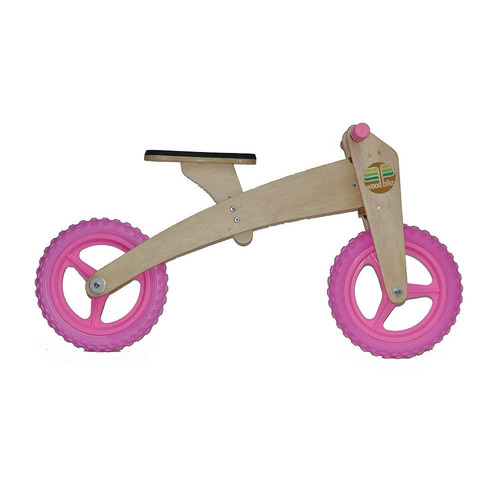 Imagem 7 de 7 de Kit Bicicleta Equilíbrio Triciclo 1-5 Anos Woodbike 3 Em 1