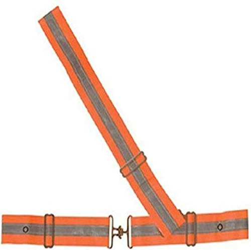 Safety Flag Cinturones De Seguridad Fluorescentes Sb, Naranj