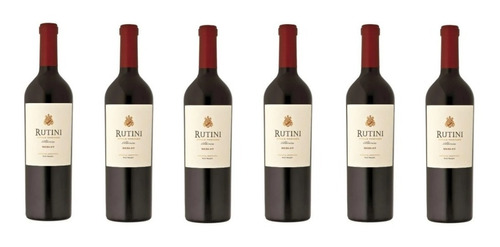 Vino Rutini Altamira Single Vineyard Merlot 750ml X6