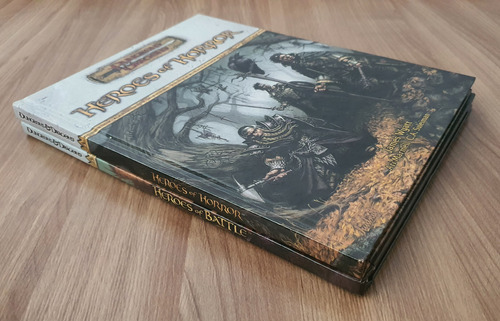 D&d 3.5 - Pack 2 Livros Heroes Of Horror E Heroes Of Battle: Dungeons & Dragons Supplement