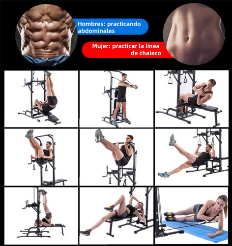Equipos De Fitness Multifuncionale 40 Ejercic Para Interiore