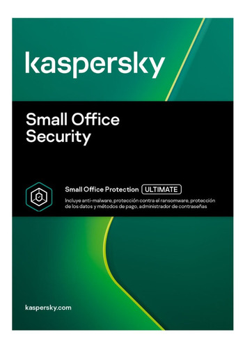 Licencia Kaspersky Small Office For 25 Pcs 3 Server 1 Año