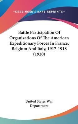 Libro Battle Participation Of Organizations Of The Americ...