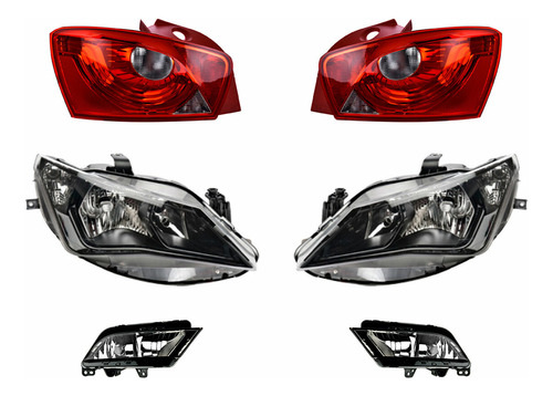 Calaveras + Faros + Neblineros Depo P/ Seat Ibiza 2013-2016