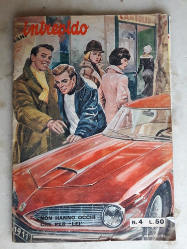 Revista  Intrepido ,en Italiano,1964,exposicion Autos,etc