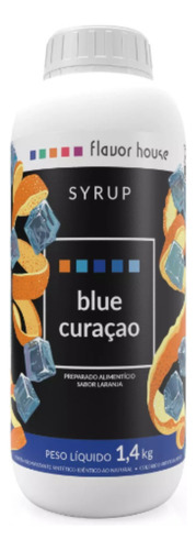 Xarope Blue Curaçao - Flavor House|drinks Bebidas Gin 1,4kg
