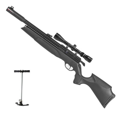 Rifle Pcp Gamo Arrow Calibre 5.5 + Inflador + Mira + Chumbos