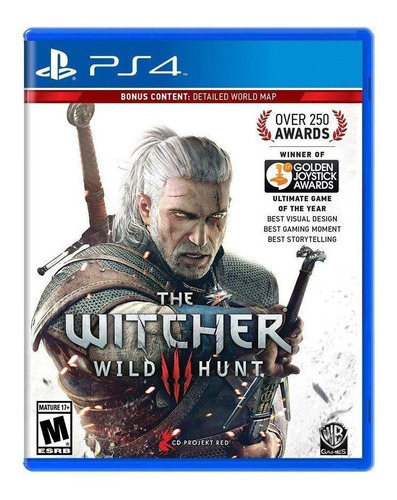 The Witcher 3 Wild Hunt Ps4 Midia Fisica Português