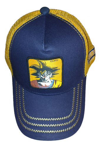 Gorra Jockey Dragon Ball Goku Sayayin 1 2 3 Bordado Gorro