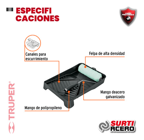 Kit Extensión De Rodillo+pinta Pad+kit P