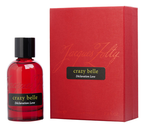 Perfume Jacques Zolty Crazy Belle Declaration Love 100 Ml