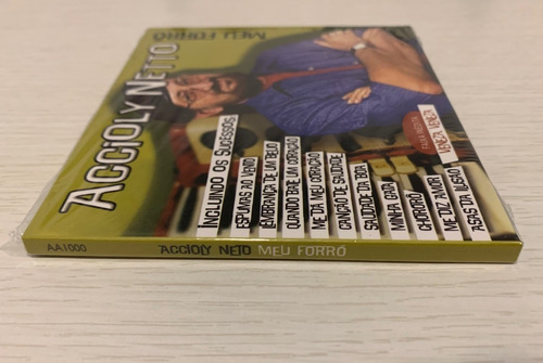Cd Accioly Neto Meu Forró (2016) 1ª Edição Digipack Lacrado!