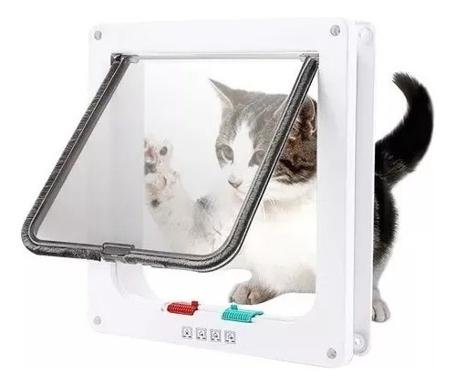 Puerta Exterior Grande L Para Perro Gato Mascota