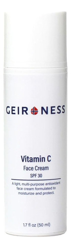 Geir Ness Crema De Dia Con Vitamina C - Spf 30 - Crema Hidra