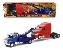 Comprar Trailer Grua Peterbilt 335 Azul Peterbilt Rojo Escala 1:43