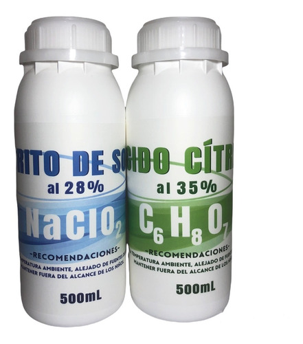 Clorito Kit Generador  500ml - mL a $160