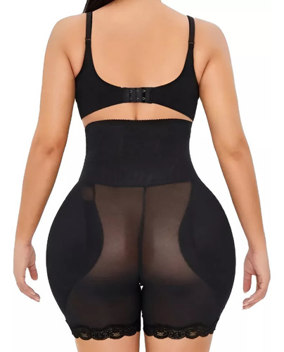 Pantalones Cortos Modeladores De Cadera Y Cintura Negro 4xl
