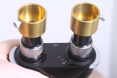 Binoviewer P Telescopios Schmidt Cassegrain Wetzlar 1.25