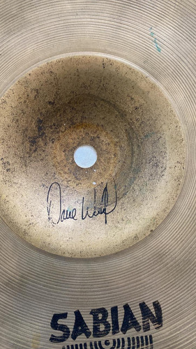 Prato Sabian Hhx Evolution Splash 10 Dourado (Usado)