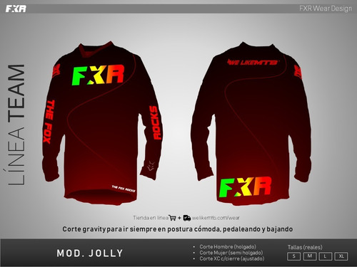 Jersey  Fxr Mtb Team Mod. Jolly