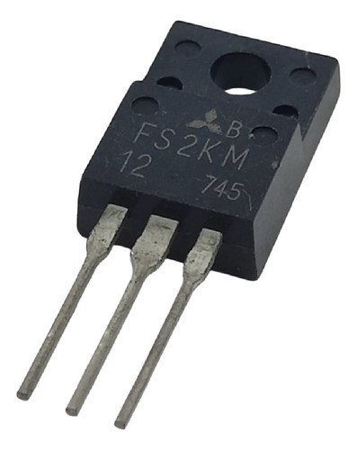 Transistor Mosfet C-n 800v 2a To-220fp Fs2km-12