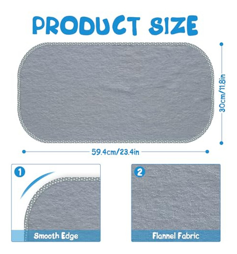 Forros Impermeables Para Cambiador De Bebé Protectores Lavab