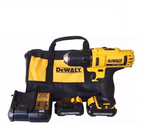 Furadeira Parafusadeira Dewalt 3/8'' 12v Dcd710 Com Bolsa