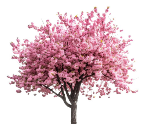 Cerejeira Sakura Okinawa Do Japão Rosa - 3 Mudas Grandes