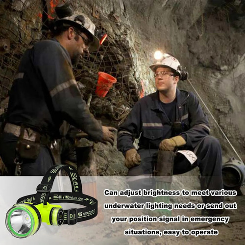 Lampara De Buceo 10000 Lumens Profecional Sumergible Usb C