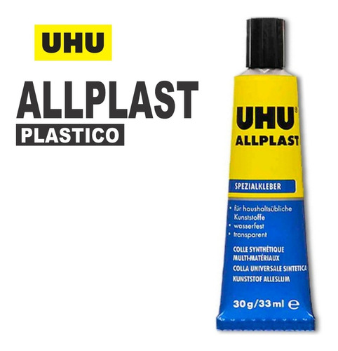 Uhu Allplast Pegamento Adhesivo Para Plasticos