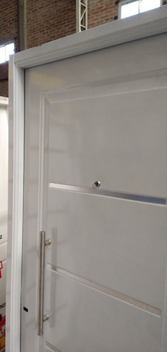 Imagen 3 de 6 de Puerta Doble Chapa 80x200 Barral Inserto Terra Alfa Metal
