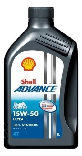 Aceite Shell Advance Ultra 100% Sintético - 15w 50 - Usa