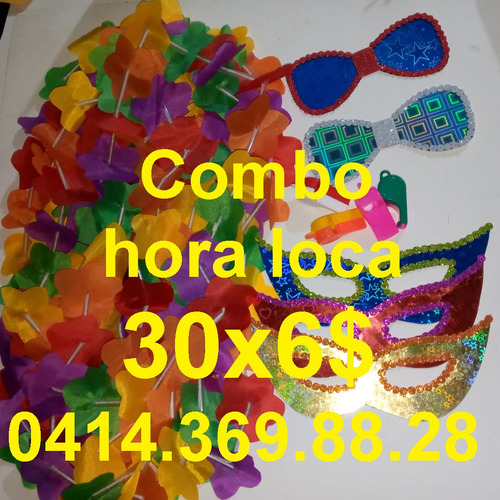 Combos Hora Loca 30x6$ Para Sus Fiestas