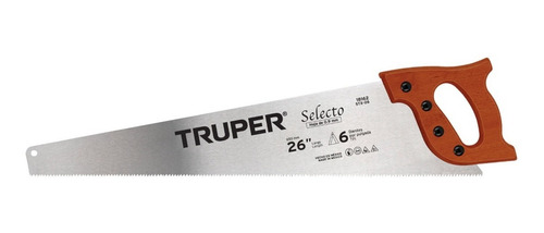 Serrucho 26  Selecto, 6 Dpp, Truper, 18162