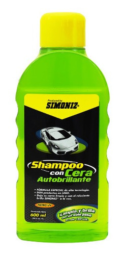 Shampoo Con Cera Autobrillante 600 Mililitros