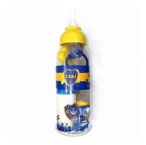 Imagen 2 de 4 de Mamadera Gigante Boca Producto Oficial Bebe Ajuar Camiseta