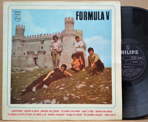 Formula V - Primer Lp - Año 1969 - Beat Y Rock Español
