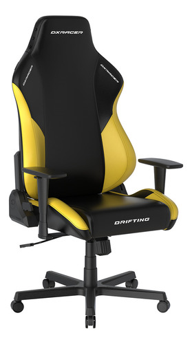 Silla Gamer Dxracer Drifting Gc-ldc23 Ergonomica Giratoria Color Amarillo
