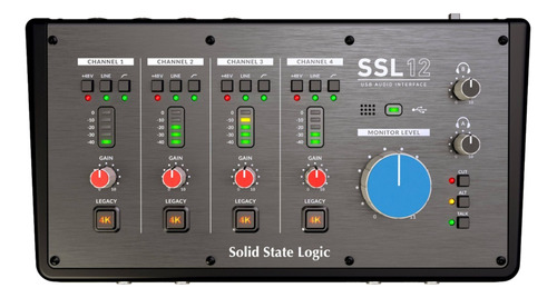 Interface De Áudio Solid State Ssl 12 Usb