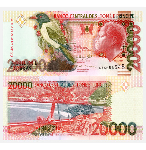 Santo Tomé Y Príncipe - 20.000 Dobras - Año 2013
