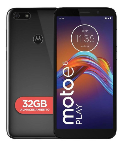 Celular Motorola Moto E6 Play 32gb Lector De Huella Negro