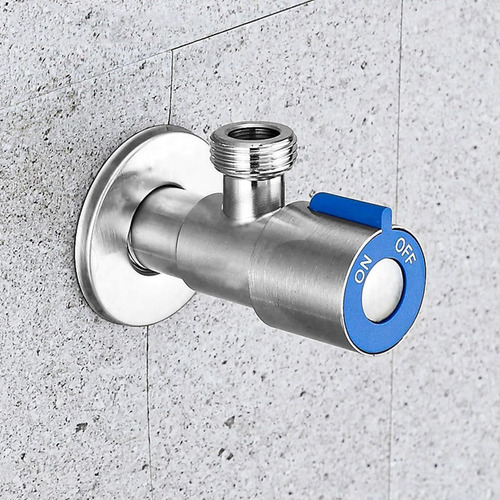 Pack 5 Llaves De Paso Griferia Angular Acero Inox He-he 1/2
