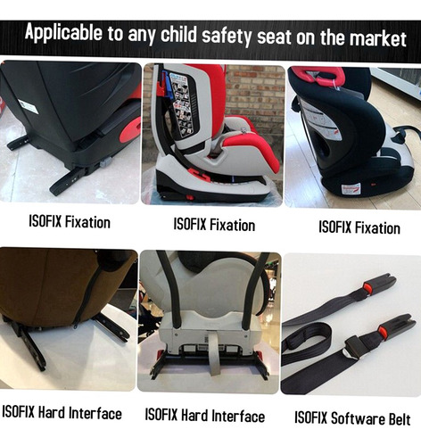 Imagen 6 de 9 de Kit De Soporte Isofix Para Coche, Conector Universal Para Ni