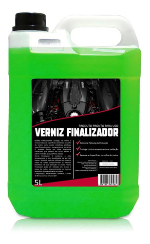 Verniz Finalizador Para Motores Caixa De Rodas - 5 Litros