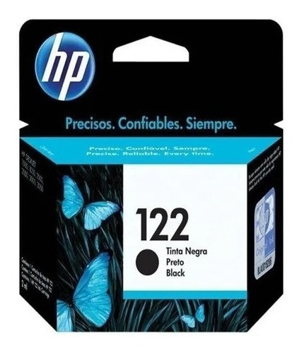 Imagen 4 de 5 de Cartucho Hp Original 122 Negro Ch561h Deskjet 1000 - 1050