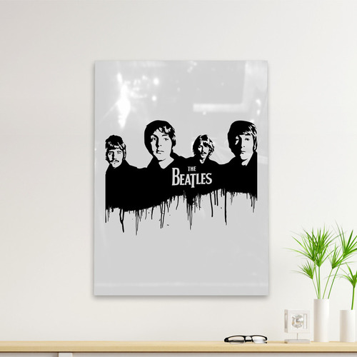 Cuadro Deco Beatles Paint (d0651 Boleto.store)