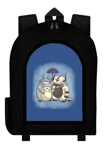 Mochila Negra Totoro A144