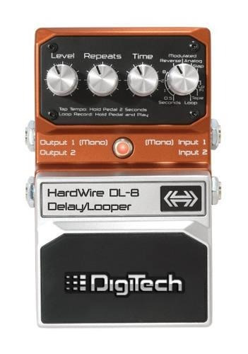 Pedal Delay Looper Digitech Hardwire Dl-8 Entrega Inmediata